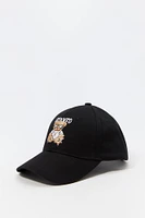 Casquette de baseball avec motif brodé Bear Relaxed pour garçon