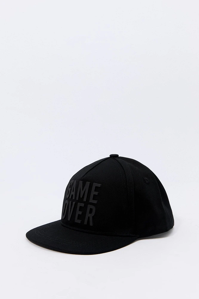 Boys Game Over Snapback Hat