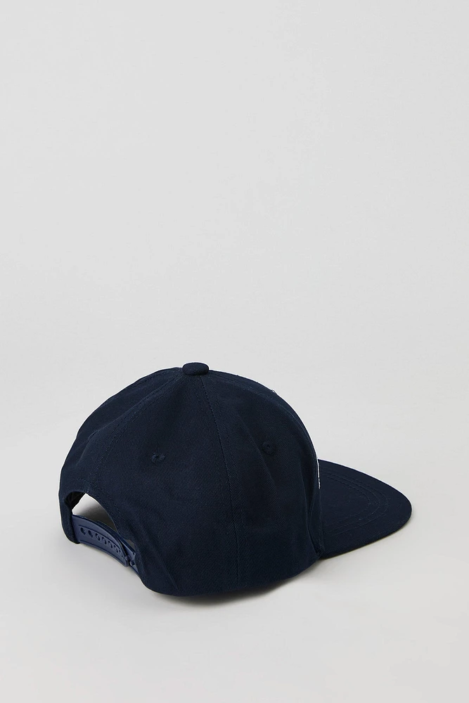 Casquette réglable avec motif brodé en chenille pour garçon