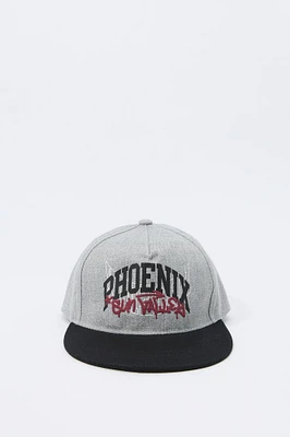 Boys Phoenix Embroidered Snapback Hat