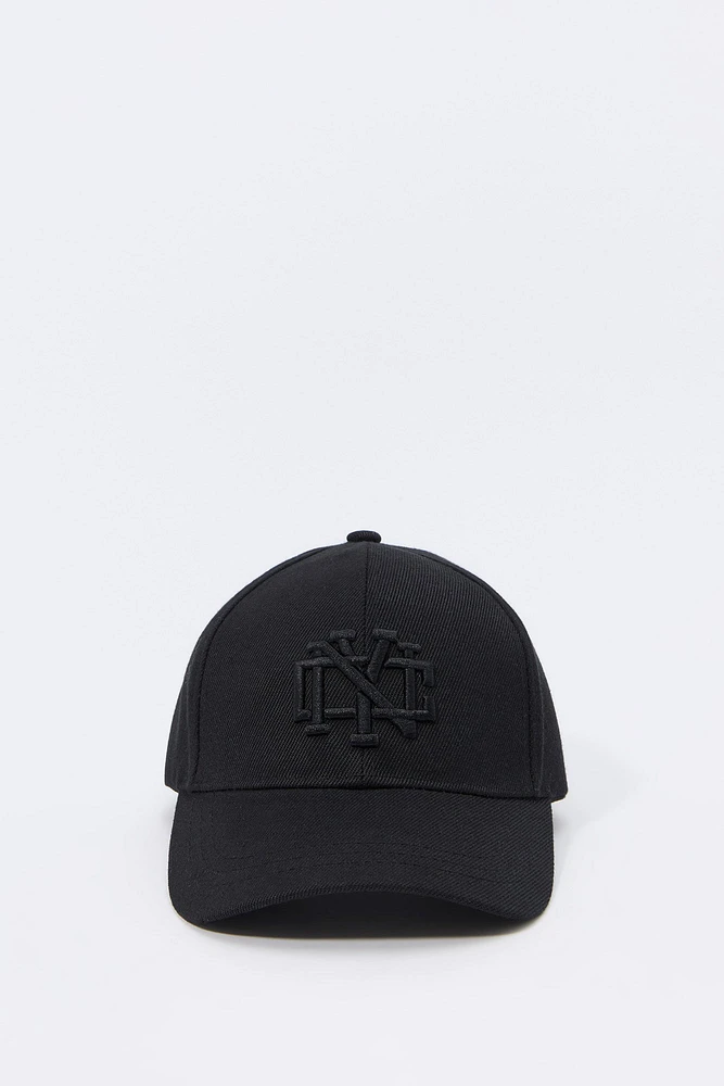 Casquette de base-ball à broderie NYC pour garçons