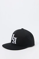 Boys LA Embroidered Snapback Hat