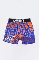 Boys Basketball Team Print Boxer Brief