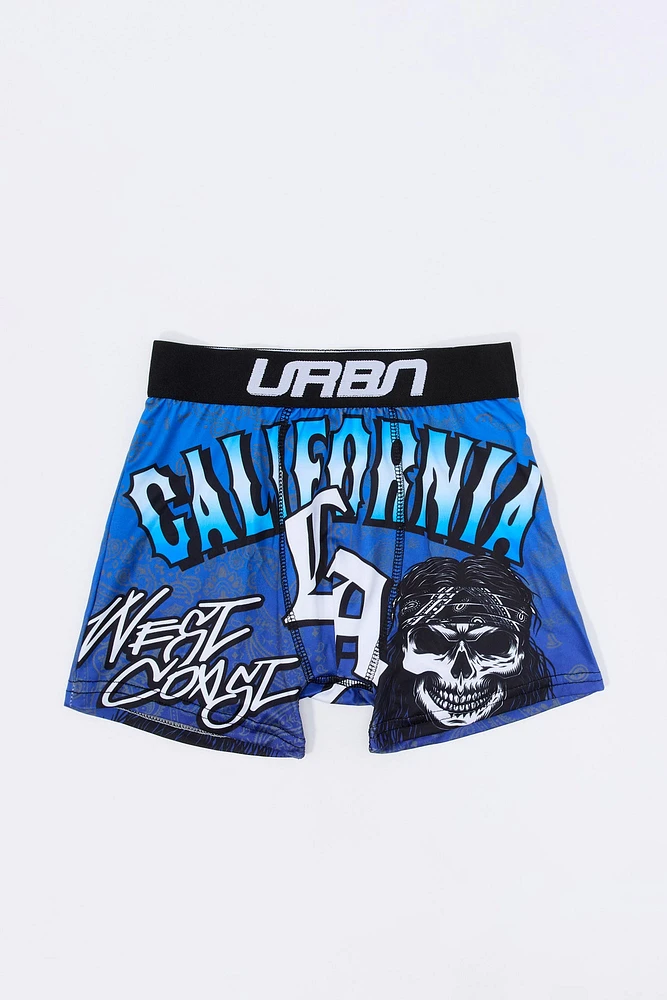 Boys Printed Boxer Brief