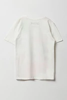 T-shirt à imprimé Racing Stitch pour enfants