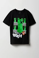 T-shirt Ã  imprimÃ© Minecraft pour garÃ§ons