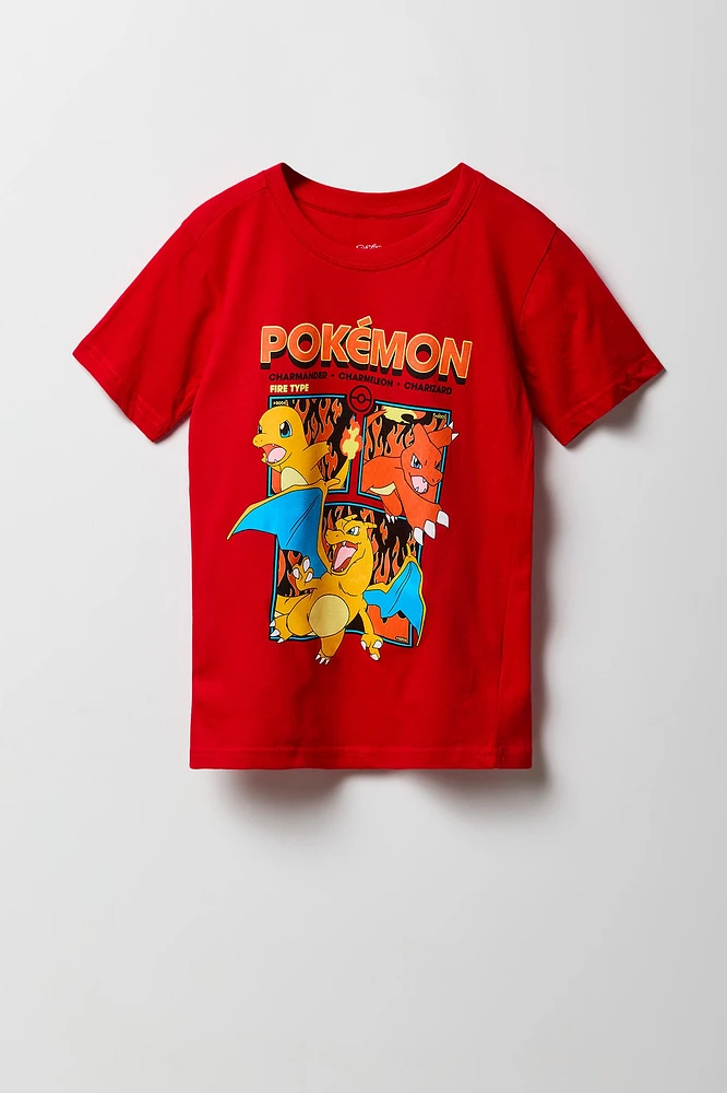 T-shirt à imprimé Pokémon pour enfants