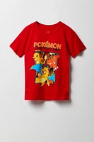 T-shirt à imprimé Pokémon pour enfants