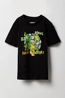 T-shirt Ã  imprimÃ© Ninja Turtle pour garÃ§ons