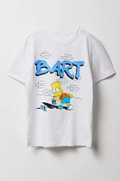 T-shirt à imprimé Bart Simpson pour garçon