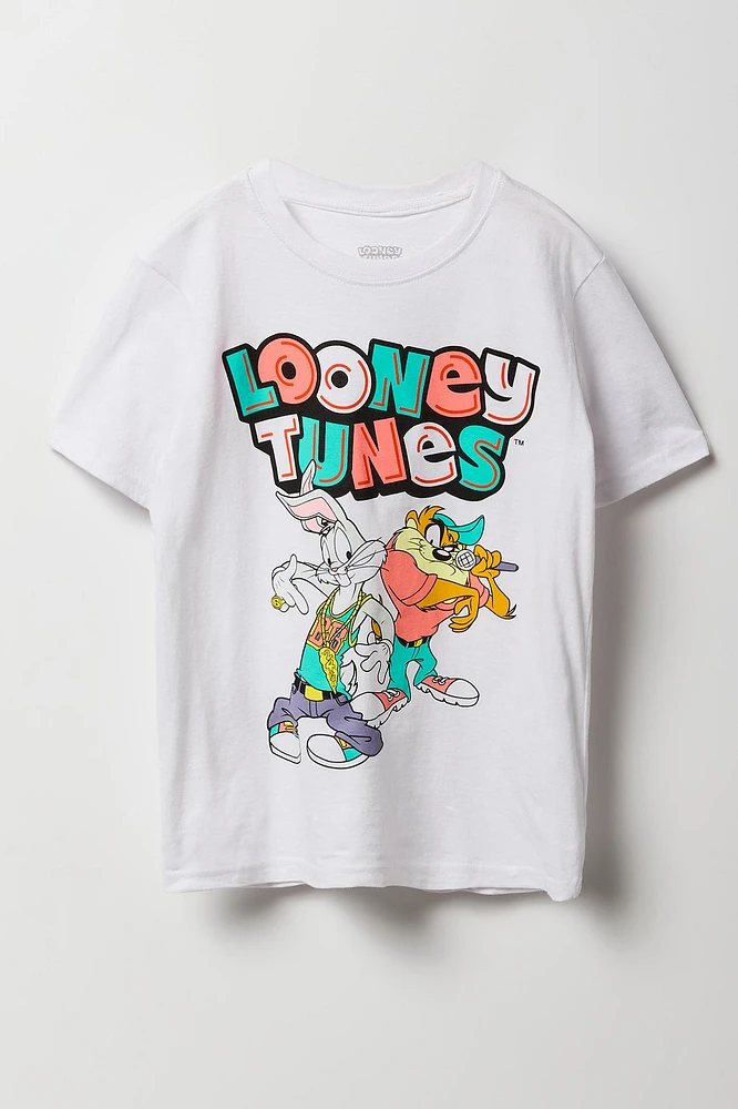 T-shirt Ã  imprimÃ© Looney Tunes pour garÃ§on