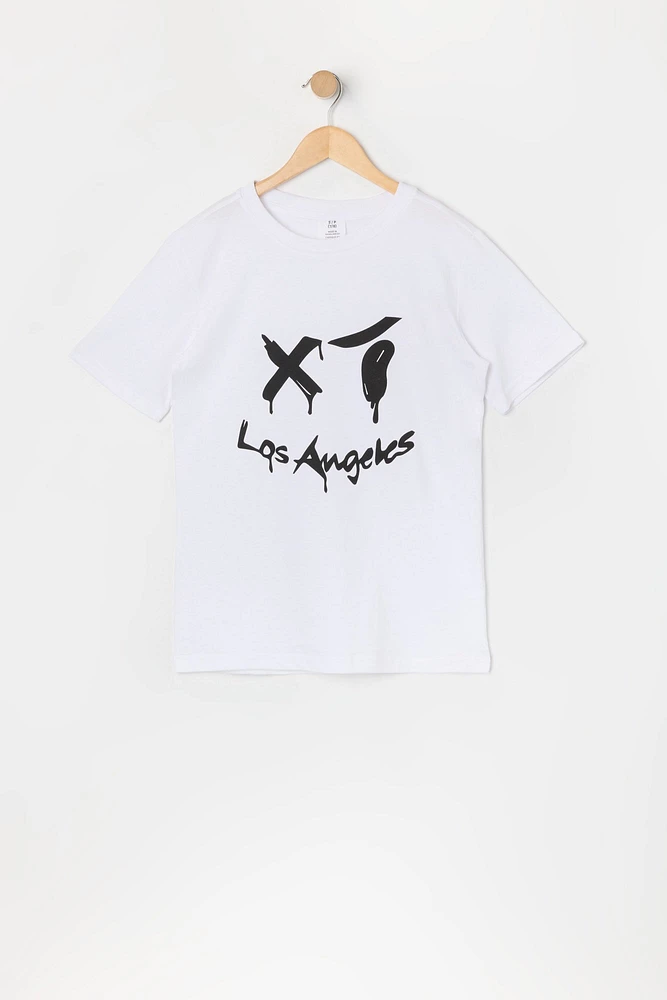Boys Los Angeles Wink Graphic T-Shirt