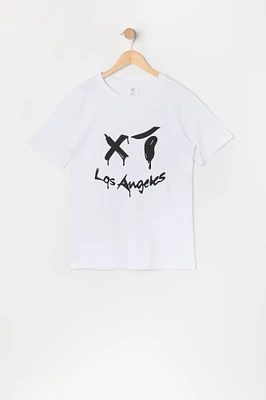 Boys Los Angeles Wink Graphic T-Shirt