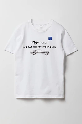 T-shirt à imprimé Ford Mustang pour enfants