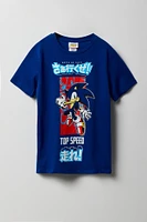 Boys Sonic Top Speed Graphic T-Shirt