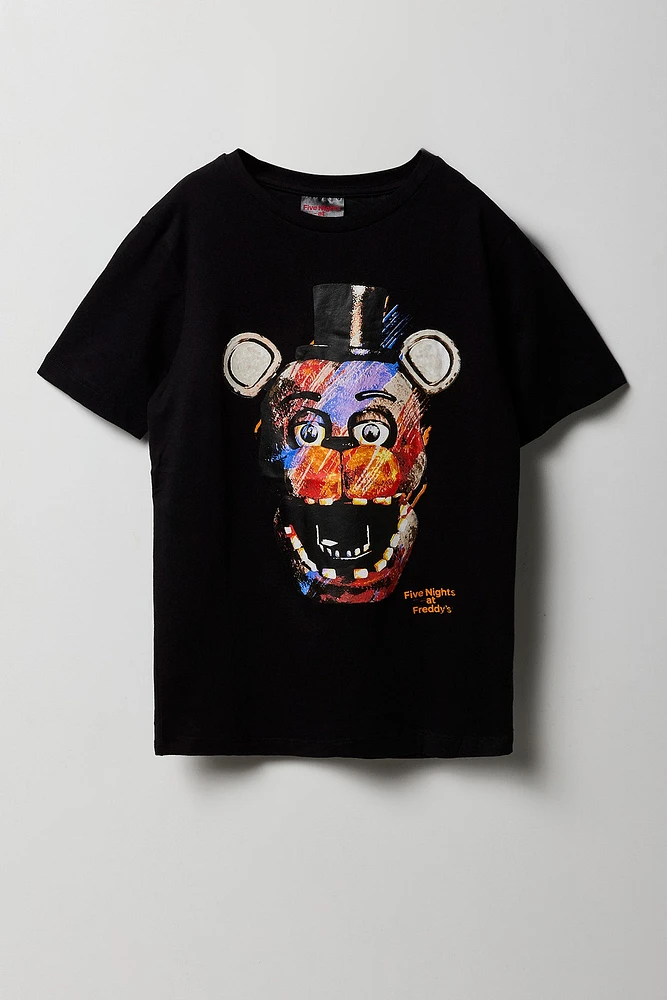 T-shirt Ã  imprimÃ© Freddy Fazbear pour garÃ§ons