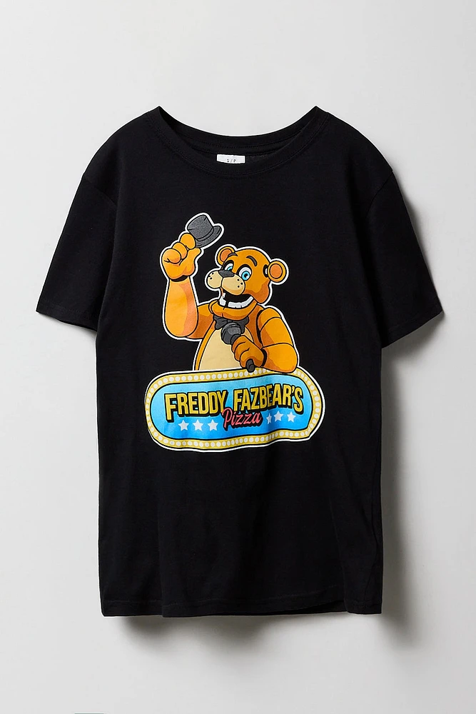 T-shirt à imprimé Freddy Fazbear's pour garçon