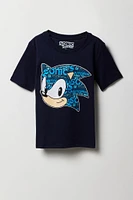 T-shirt à imprimé Sonic the Hedgehog pour garçon