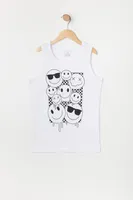 Boys Emojis Graphic Tank