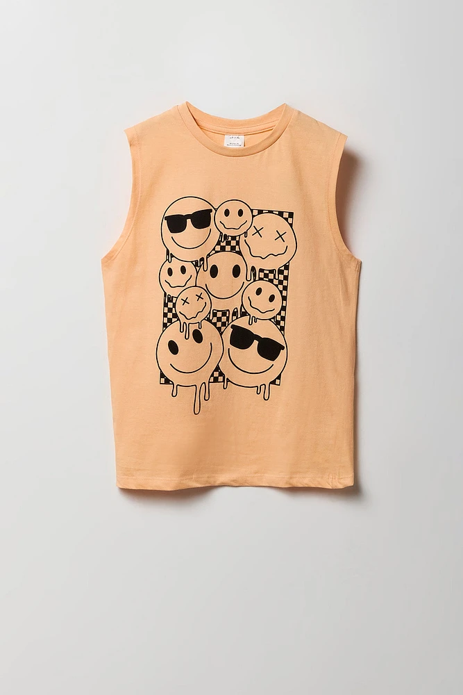 Boys Emojis Graphic Tank