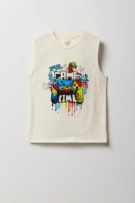Boys Game Time Graphic Tank