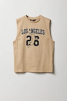 Boys Los Angeles Basketball Graphic Tank