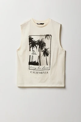 Débardeur à imprimé California pour garçon
