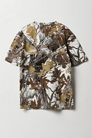 T-shirt à motif camouflage pour garçons