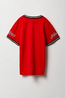 Boys Mesh City Graphic Baseball Jersey