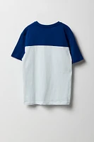 Boys Colourblock Pocket T-Shirt