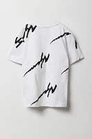T-shirt à imprimé Squiggle pour garçon