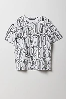 T-shirt à imprimé Block Letter pour garçon