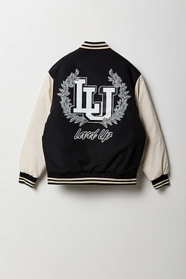 Blouson de style universitaire pour garçon