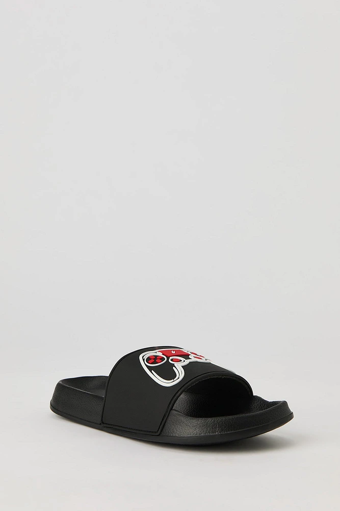 Mules à imprimé HD pour garçon