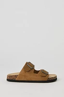 Sandales en similisuède avec boucle pour garçon