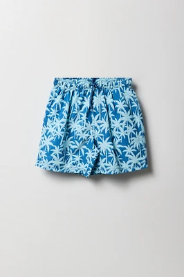 Short de baignade avec motif tropical pour garçon