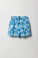 Short de baignade avec motif tropical pour garçon