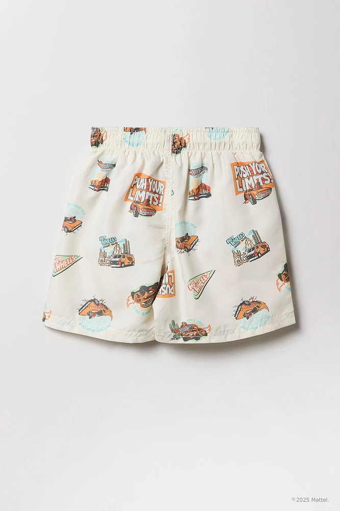 Short de bain à imprimé Hot Wheels™ Boys