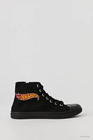 Espadrilles montantes lacées avec motif brodé Hot Wheels™ pour garçon