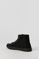 Hot Wheels™ Boys Embroidered High Top Lace Up Sneaker