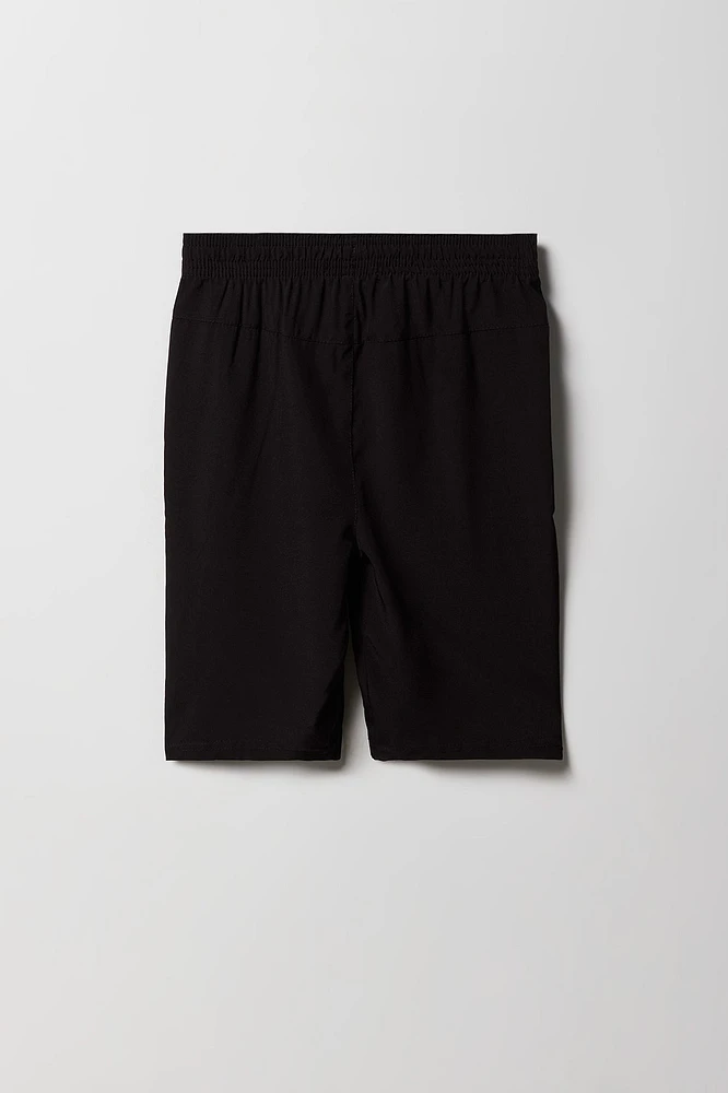 Boys Active Zipper Pocket Short