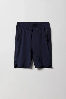 Short Active à poches avec fermeture glissière pour garçon