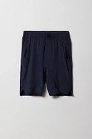 Short Active à poches avec fermeture glissière pour garçon