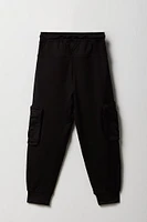 Boys Cargo Drawstring Jogger