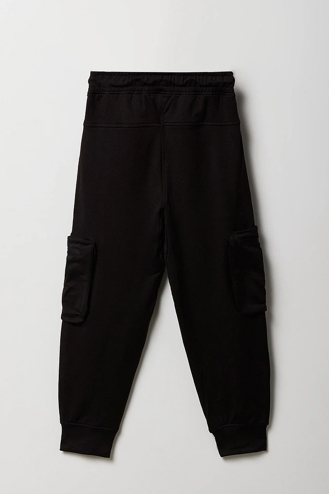 Boys Cargo Drawstring Jogger