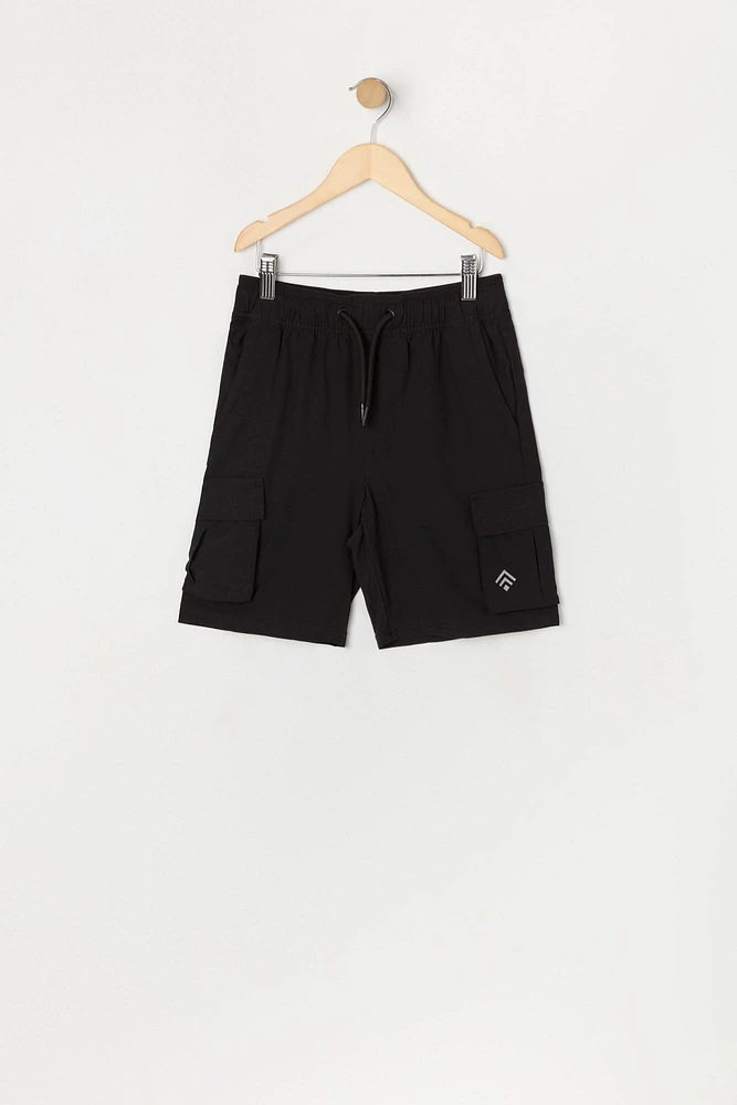 Boys 4-Way Stretch Cargo Short