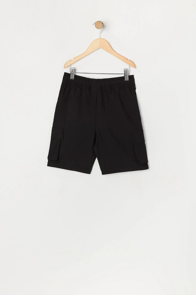 Boys 4-Way Stretch Cargo Short