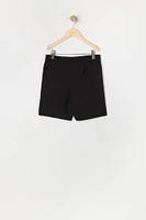 Boys Active 4-Way Stretch Zipper Short