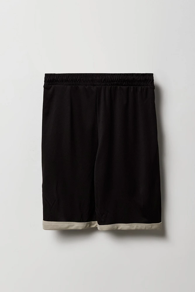 Boys Active Contrast Trim Short