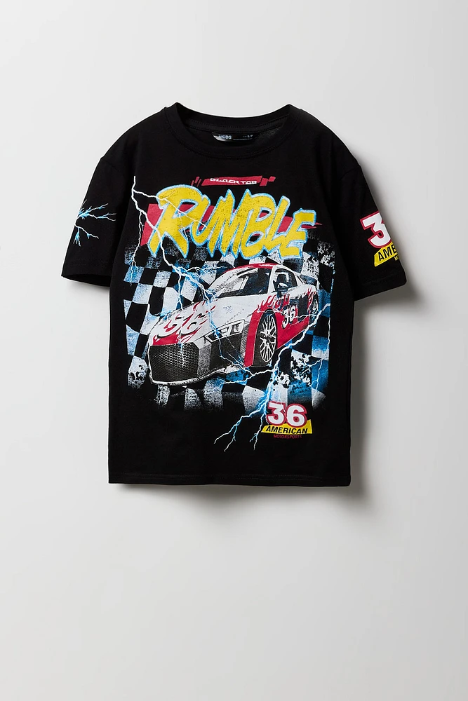 T-shirt à imprimé Motorsport pour garçon